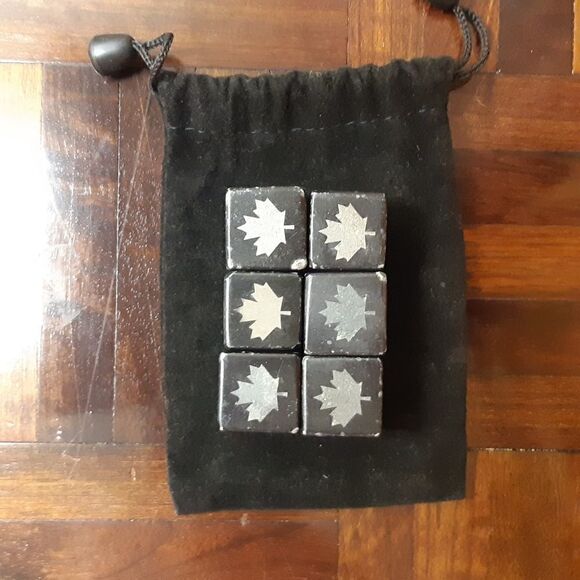 Maple Leaf Whiskey Stones  - Picture 4 of 5